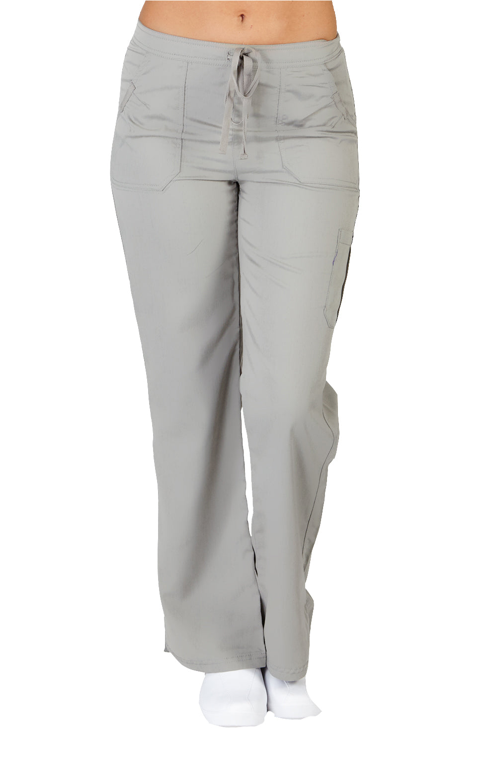 Ultra Soft Medical Nurse Uniform Womens Junior Fit Cargo Pocket Scrub Pant