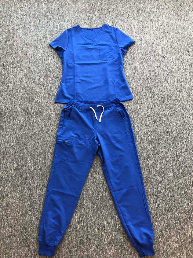 Nurse Uniform Spandex Uniformes Medico Jogger