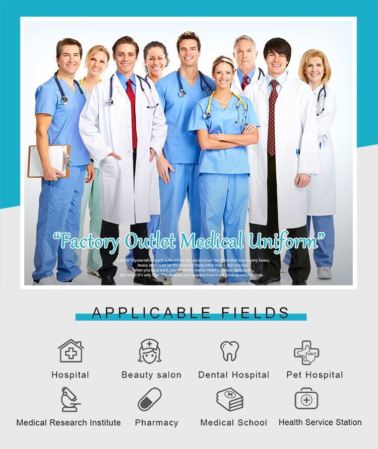 Nurse Uniform Spandex Uniformes Medico Jogger